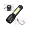 USB Rechargeable LED Torch DC12