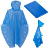 Thick Disposable Rain Coat Emergency , Pack Of 6