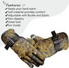 Mens and Womens Woolen Warm Army Printed Gloves