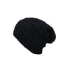 Mens Winter Woolen Beanie Cap with Fur Inside