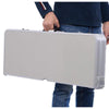 Aluminium Portable Folding Picnic Camp Suitcase Table for Hiking with Umbrella ps189