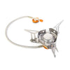 Foldable Gas Spider Stove (Butane+LPG) with Windshield PS165