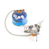 Foldable Gas Spider Stove (Butane+LPG) with Windshield PS165