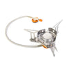 Foldable Gas Spider Stove (Butane+LPG) with Windshield PS165