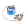 Foldable Gas Spider Stove (Butane+LPG) with Windshield PS165