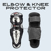 Elbow & knee protector (steel protection) (set of 2pc elbow+2pc kneee)