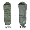 Sleeping Bag RHINO-JIMNY (-5 to -25 Degree Celsius ) Six Layer (Kashmir-Kanyakumari)