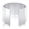 Camping Stove Windshield 12 Plates Aluminum