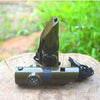 7 in 1 multifunctional compass outdoor camping life-saving whistle