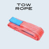 Heavy Duty CAR Towing Belt 5 Ton 5 mtr with 2 Bow Shackle
