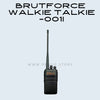 BRUTFORCE BFR-001i License-Free Walkie-Talkie, Range Upto 8 Km Depend on Line of Sight