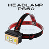 Rechargeable Solar Emergency Headlamp with battery indicator PS60