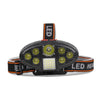 USB Rechargeable Headlamp 7 LED Headlight PS65