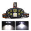 USB Rechargeable Headlamp 7 LED Headlight PS65