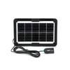 Solar Panel with 2000MH battery for Phone Charging and Lamps PS014