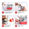 Portable camping Stove With Enhanced Security Gas Pipe PS172