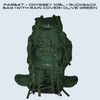 PRAGO - Rucksack Bag (105L) with Detachable Day Pack – Solid Build Quality – Olive Green