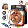 Multi-functional Portable Solar Charging Fan PS182
