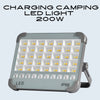 Multi-function Outdoor Solar Charging Camping LED Light 200W PS183