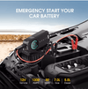 Emergency Car Battery Jump Starter With Car Tyre Air Pump In built battery PS186