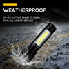 USB Rechargeable LED Torch MINI Portable 3 Mode Flash Light PS236