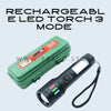 Multi-Functional USB Rechargeable LED Torch 3 Mode Flash Light PS237