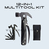 12-in-1 Multitool kit for camping and hiking heavy duty PS222