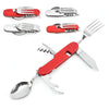 Outdoor Picnic Stainless Steel spoon fork and knife set PS229
