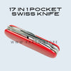 17 in 1 pocket swiss knife P232