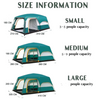 Outdoor Tracking Tent For 9-12 Person Size 420x305x200 Cm PS192
