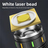 Aluminum alloy LED Flashlights USB Rechargeable High Power Tactical Trekking Torch PS245