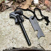 Survival Multi-function Magnesium Long Flint Stone Fire Starter Kit PS230
