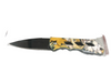folding blade stainless steel outdoor bushcraft hunting camping pocket knife PS102