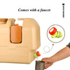 20L Jerry Can Water Container With Tap & Lotion Dispenser