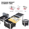 Outdoor Camping Kitchen Station Portable Folding Table set PS208