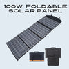 Foldable Solar Panel 100W 18V With USB/DC/Type-C Ports Ps127