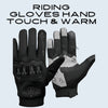 Full Finger Hard Knuckle Riding Gloves