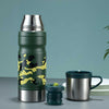 Vacuum Water Bottle With Cup 680 ML