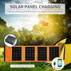 Portable solar panel 3 fold 30W fast charging PS123
