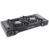 Portable Outdoor Camping Gas Stove and Heater 2 in 1 Double Burner Gas Stove PS176