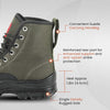 ARMY TIMES -Hiking, Trekking, Riding, High Ankle Non Slip, Water Resistant Anti Fatigue, Comfortable