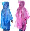 PLASTIC RAIN PONCHO MULITCOLOR