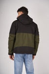 PARBAT - Fleece Jacket | -5 to -10 Degree | BLACK & OLIVE GREEN