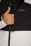 PARBAT - Fleece Jacket | -5 to -10 Degree | BLACK & OFF WHITE