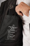 PARBAT - Fleece Jacket | -5 to -10 Degree | BLACK & OFF WHITE