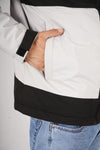 PARBAT - Fleece Jacket | -5 to -10 Degree | BLACK & OFF WHITE