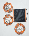 10-Teeth Professional Ice Crampons with Carry Pouch PS324
