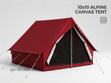 Alpine Tent Double Layer ( Waterprof ) 10x10ft