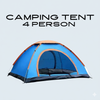 Dome Tent 4 men Single Layer (Water Resistant)