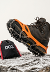 10-Teeth Anti-Slip Ice Crampons with DCG Storage Pouch